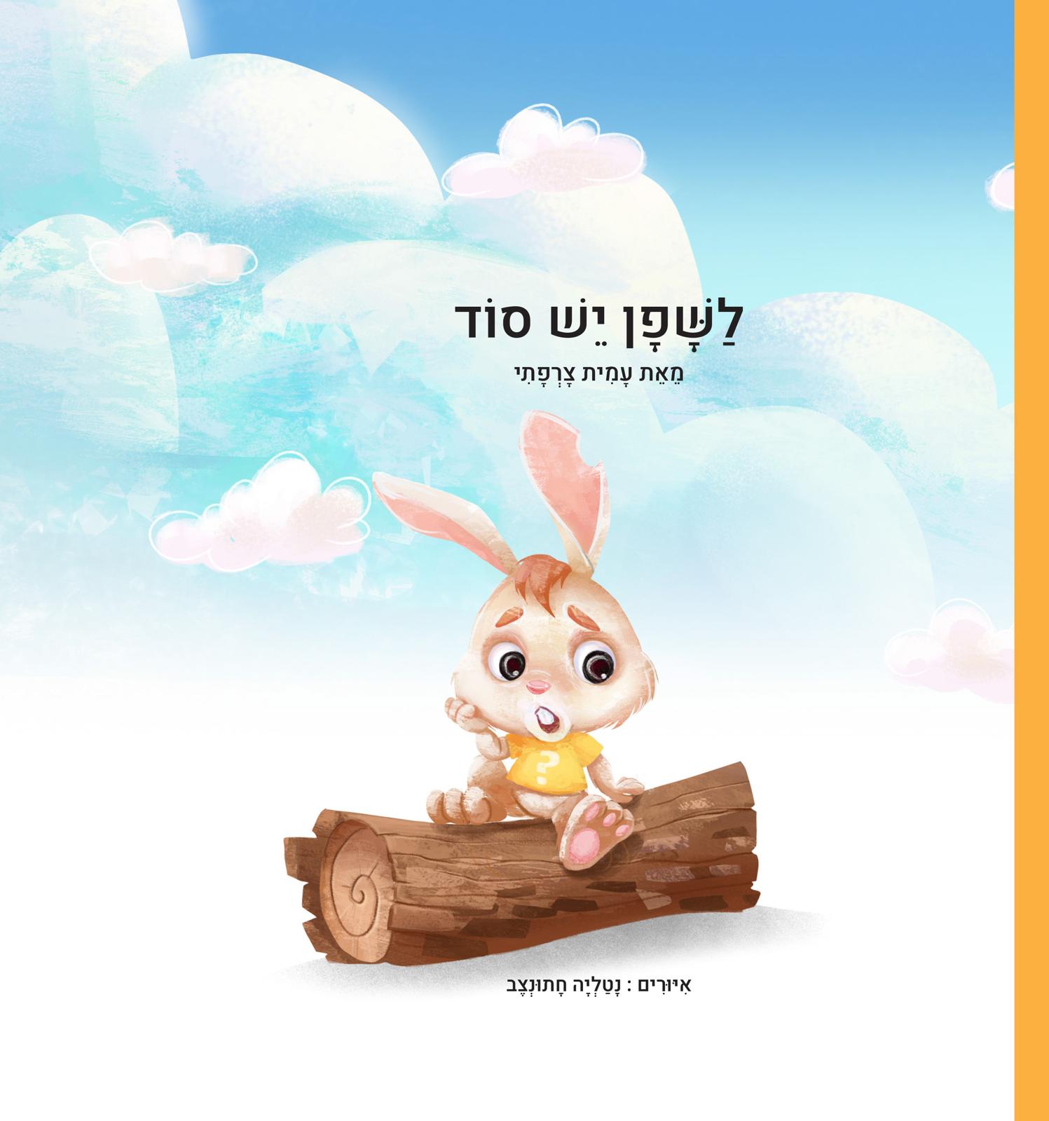 לשפן יש סוד - כריכת הספר